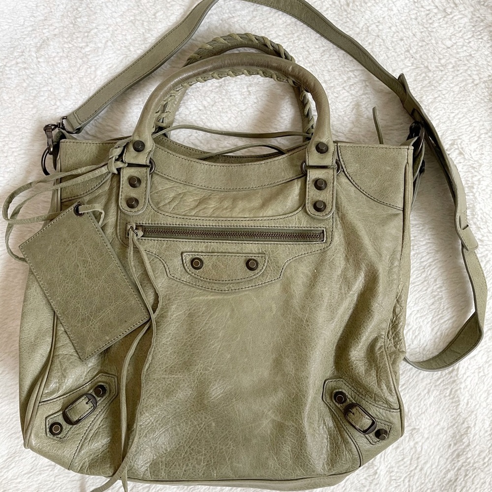 Balenciaga Motocross Velo Green